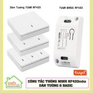Tuya BASIC RF433mhz/WIFI Smart Switch + TUYA RF433mhz Wall Switch
