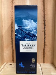 Talisker 10 empty box