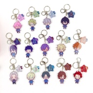 Ensemble Stars KeyChain Women Ogami Koga Key Chain for Men Kiryu Kuro Key Ring Tori Himemiya Acrylic
