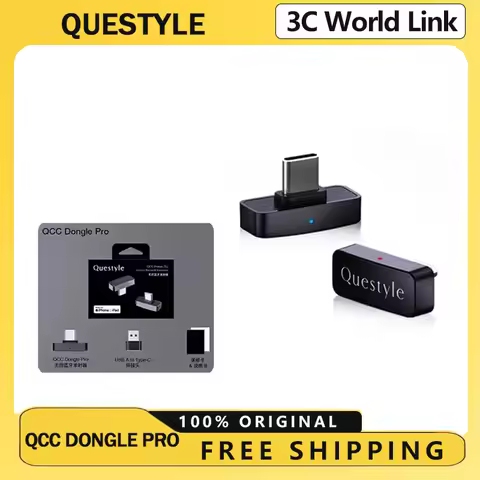Questyle QCC Dongle Pro LDAC Lossless Bluetooth 5.4 Transmitter Supports Snapdragon Sound with AptX 