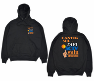 JAKET HOODIE KATA KATA CANTIK SIH TAPI SCTV BIG SIZE JUMBO