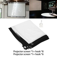 [Devoko] 16:9 Projector Screen Movie Screen Foldable Portable Projector Screen for Travel