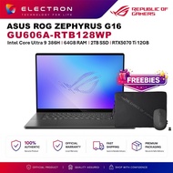 Asus ROG Zephyrus G16 GU606A-RTB128WP 16'' 2.5K WQXGA OLED 240Hz Gaming Laptop (CU9-386H, 64GB, 2TB 