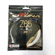 Kizuna Z65 Premium Badminton Racket Strings - White