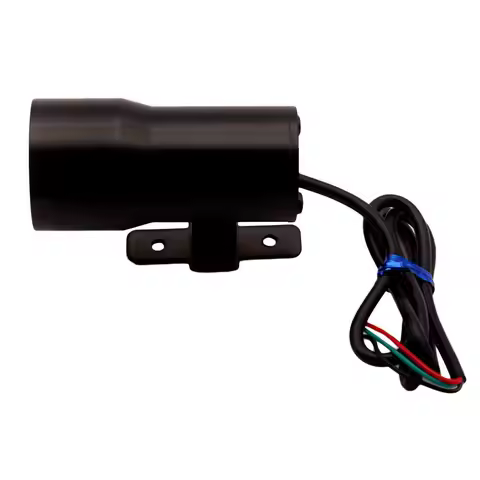 37mm Smoke Tach RPM Tachometer Red Digital Shift Light Style Gauge Meter Pod