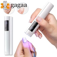 GAGAA LED Nail Lamp, Quick Drying Single Finger Mini Nail Dryer Light, Nails Art Tools Efficient Cur