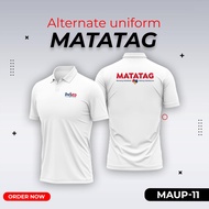 DEPED MATATAG POLO UNIFORM SUBLIMATION POLO-Shirt FOR Men AND WOMEN Teacher DEPED BADGE CODE:2