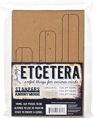 Tim Holtz Etcetera Bracket Trims-THETC010