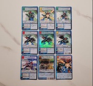 02機甲龍獸set 平賣舊版數碼暴龍卡/咭/digimon card bo-222,335,369,433,664,1087 st-219,256 $68