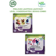 Preloved LeapFrog LeapStart Level 3 Kindergarten 2 Books Combo