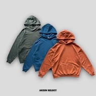 {AKZIN Selection} Washed Old Wide Version Hat Tee Trendy Dropped Shoulder Cotton Winter Wear Men Wom
