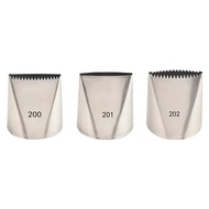 1/3pcs Extra Large Stainless Steel Nozzle Icing Piping Nozzles Cream Cake Decorating Tools Pastry Ti