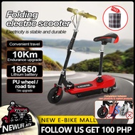 NEW LIFE Foldable Electric Scooter for Adults Outdoor Collapsible The Mini Children's Scooter For Kids With Adjustable Seat E Scooter