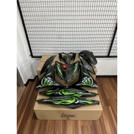 MAGIC BOY COVER SET CUSTOM Y15ZR V1/V2 HIJAU LUMUT 2023 VIETNAM🇻🇳