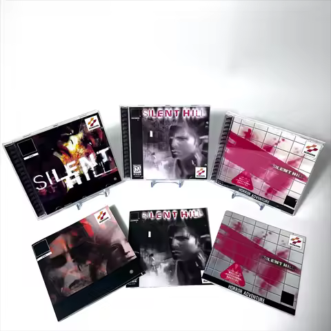 PS1 retro game CD Silent Hill NTSC UC /J and Pal versions Burn DVD Copy CD work For unlock console o