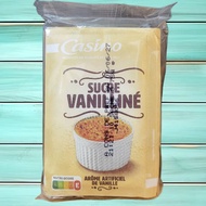 CASINO ++ Lot 7.5gr x 10 packs ++ VANILLIA Sugar / FRANCE / Sugar with Vanilla Extract