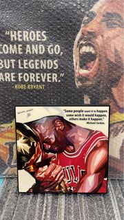 [現貨❤️‍🔥] Michael Jordan 米高佐敦 /MJ 籃球之神|Chicago Bulls 芝加哥公牛隊 23 /NBA - Keetatat Sitthiket Famous Popar