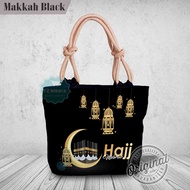 [ PRODUSEN  TOTEBAG] Tas Tali Sumbu Oleh-oleh Souvenir Umroh & Haji