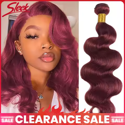 Burgundy 99J Human Hair Bundles Big Sale Peruvian Raw Human Hair Bundles Quick Weave Double Weft For