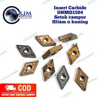 Insert carbide DNMG1504 cocok untuk pahat bubut material besi steel