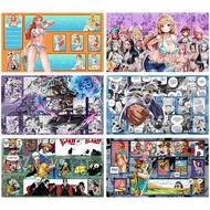 60x35x0.2cm One Piece Dedicated GAME Card Mat Battle Against Nami Zoro Kaidou Katakuri Gift Toy Game