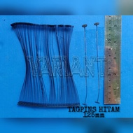TAG PIN TAG PINS TAGPIN TAGPINS FASTENERS SWFT TACKS HITAM 65mm (2.5") 75mm (3") 125mm (5") ISI TEMB