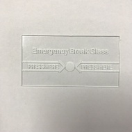 NS002-01 ปุ่มกดฉุกเฉิน Emergency ชนิด Break Glass สำหรับเครื่อง Accesscontrol ควบคุมเข้าออกประตู โดย