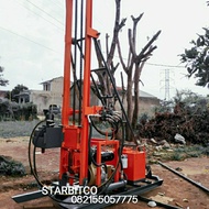 Mesin bor sumur air tanah dan tambang model Hydraulic hidrolik MD