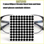 RUN Universal Smartly Glasses LED Light Blocking Sticker In 5mm And 6mm Round Design