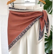 Shawl Triangle bandage Silk Diagonal weave Thick Decoration Belt