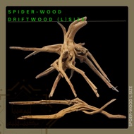 Driftwood Decoration Spider-Wood Type For Aquarium Terrarium L Size