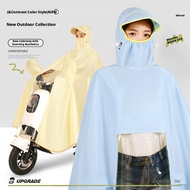 Baju Hujan Motor Elektrik Saiz Besar Tebal, Baju Hujan Motosikal Anti Hujan Lebat, Raincoat Motor On