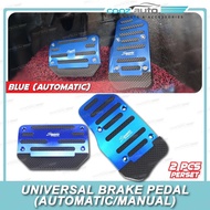 Universal Persona Wira Alza Axia Myvi Vios City Civic Non-Slip Sport Pedal Set Brake Clutch Manual A