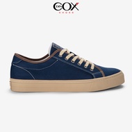 Giày Sneaker Nam Vải Canvas DINCOX E12 Dark Navy Vải canvas thiết kế Đơn Giản Thanh Lịch. Freeship m