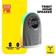 Tribit Home Speaker -SD card aux input, Bluetooth 5.0, FM channels, Dual-port Charging, Dual Pairing, Alarm &amp; Clock, TWS