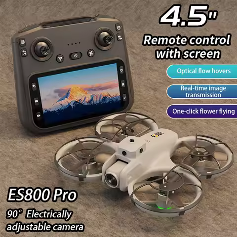 ES800 Pro Mini Drone 4K Professional HD Camera Brushless WiFi FPV Dron Obstacle avoidance Screen Hel