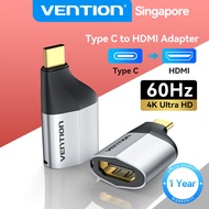 Vention USB C to HDMI Adapter Type C to 4K HDMI Female 2.0 Converter 4K 60Hz for Projector TV Monito