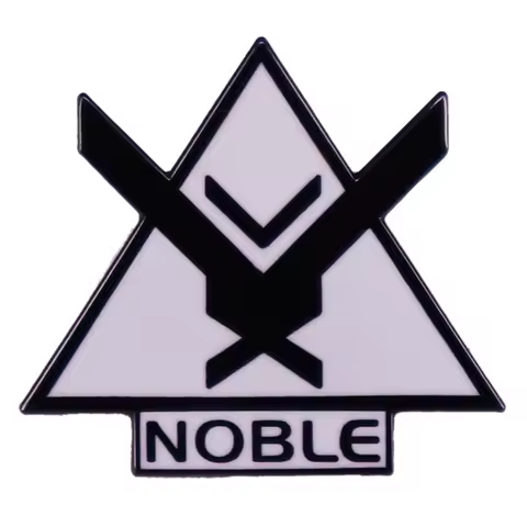 Halo Game Noble Team Symbol Brooch Noble Badge Enamel Pin Lapel Pins Badge Hats Clothes Backpack Dec