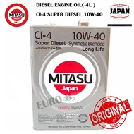 MITASU SUPER LL DIESEL CI-4 10W-40 Synthetic Blended engine oil - 4L