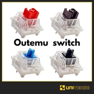 10 Switch Outemu Stem Box Mechanical Keyboard Blue Switch Red Switch Brown Switch / Linear Tactile C