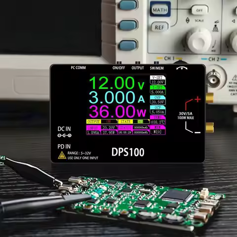 DPS100 Adjustable Voltage Regulator 30V 5A 100W Pocket Size Bench Switching Programmable Voltage Reg