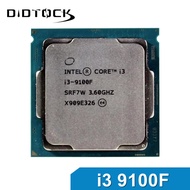 Intel | Intel Core i3 9100F CPU 3.6GHz Socket LGA 1151 Quad Core SRF7W/SRF6N Desktop Processor