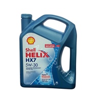 SHELL HELIX HX7 5W30 SEMI SYNTHETIC ENGINE OIL 4L