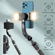 Great experience Q08d Single-Axis Stabilizer With Fill Light Handheld Gimbal Stabilizer Video Record