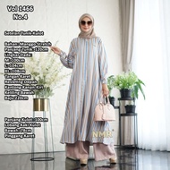 Murah Set Stelan Tunik Kulot Premium Manggo Stretch Nmr By Namira