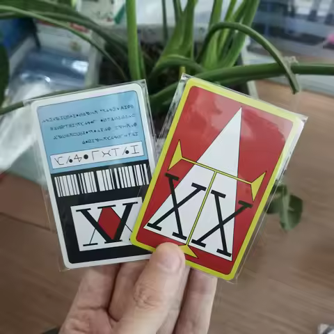 Anime Hunter×Hunter License Card Cosplay Hisoka Kurapika Killua Zoldyck PVC Cards Collection Accesso