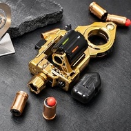 Metal Fidget Toys Gun for Adults: EDC Stress Relief Fidget Spinner Toy, 5 in 1 Mini Cool Fidgets Gun