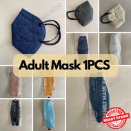 [READY STOCK] 1pcs KN95 KF94 KF99 Adult Mask Disposable Face Mask