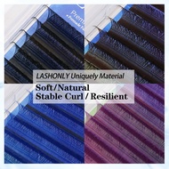 Lashonly 0.07mm Y Shape Lash Extension  8-15mm MIX Colorful Mink Volume YY Individual Eyelash  Natur