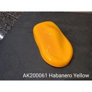 AIKKA AK200061 HABANERO YELLOW 2K CAR PAINT. Ready Stocks in Malaysia